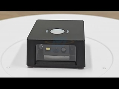 Escáner de código de barras industrial fijo 2D con modo de escaneo manual y USB-COM