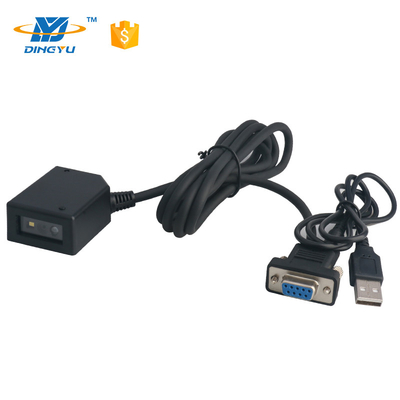 Escáner de código de barras industrial fijo 2D con modo de escaneo manual y USB-COM