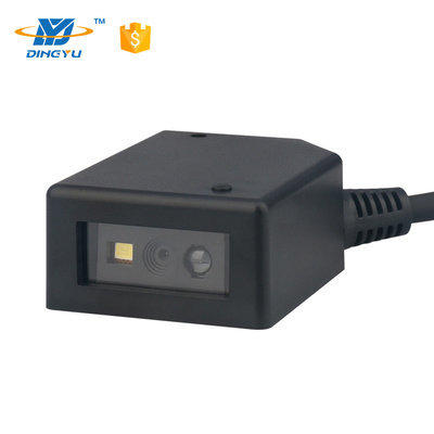 Escáner de código de barras industrial fijo 2D con modo de escaneo manual y USB-COM