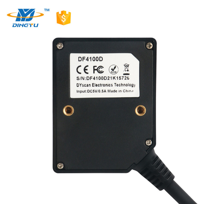 Escáner de código de barras industrial fijo 2D con modo de escaneo manual y USB-COM