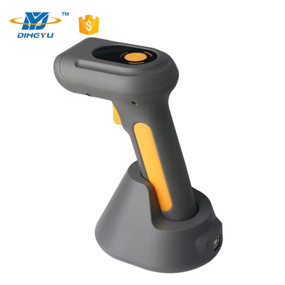 Código QR DPM de alta velocidad 1D 2D Escáner de código de barras industrial portátil DS6530B-2D con soporte de carga