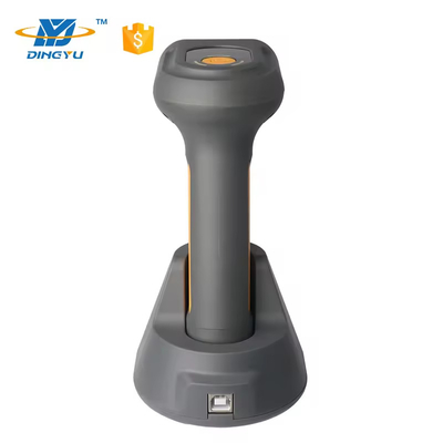 Código QR DPM de alta velocidad 1D 2D Escáner de código de barras industrial portátil DS6530B-2D con soporte de carga