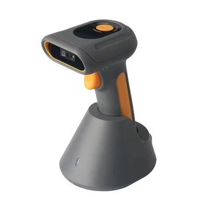 Código QR DPM de alta velocidad 1D 2D Escáner de código de barras industrial portátil DS6530B-2D con soporte de carga