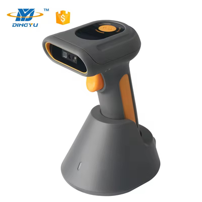 Código QR DPM de alta velocidad 1D 2D Escáner de código de barras industrial portátil DS6530B-2D con soporte de carga