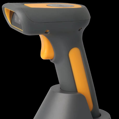 Código QR DPM de alta velocidad 1D 2D Escáner de código de barras industrial portátil DS6530B-2D con soporte de carga