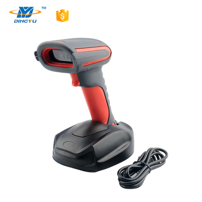 Escáner de códigos de barras 2D 1280×800 CMOS IP65 con base robusta y rendimiento eficiente