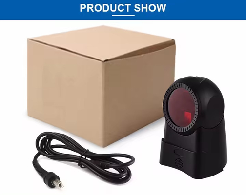 Auto Sense CMOS 1D / 2D Escáner de código de barras de escritorio para supermercados