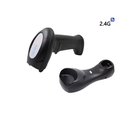 Escáner de código de barras inalámbrico 1D con base de carga 2.4G Lector de código de barras DS5200G