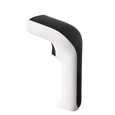 Lector de código de barras 2D QR Bluetooth Escaner de código de barras 2.4G inalámbrico con soporte de carga Batería de 2200mAh