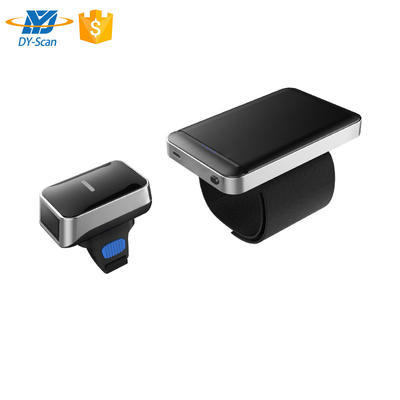 Escáner de código de barras láser portátil inalámbrico Bluetooth para escaneo continuo