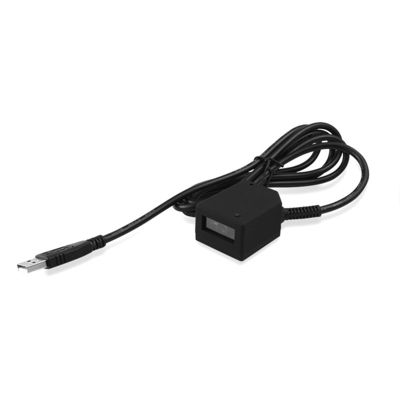 Escáner de código de barras industrial fijo 2D con interfaz USB/DB9