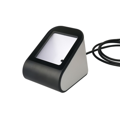 Lector de escritorio de código de barras 1D 2D USB con ángulo de escaneo ajustable