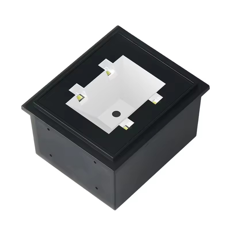 Lector de código de barras montado en la tabla de escaneo alto 2D NFC USB RS232 Escáner de cámara CMOS incrustado