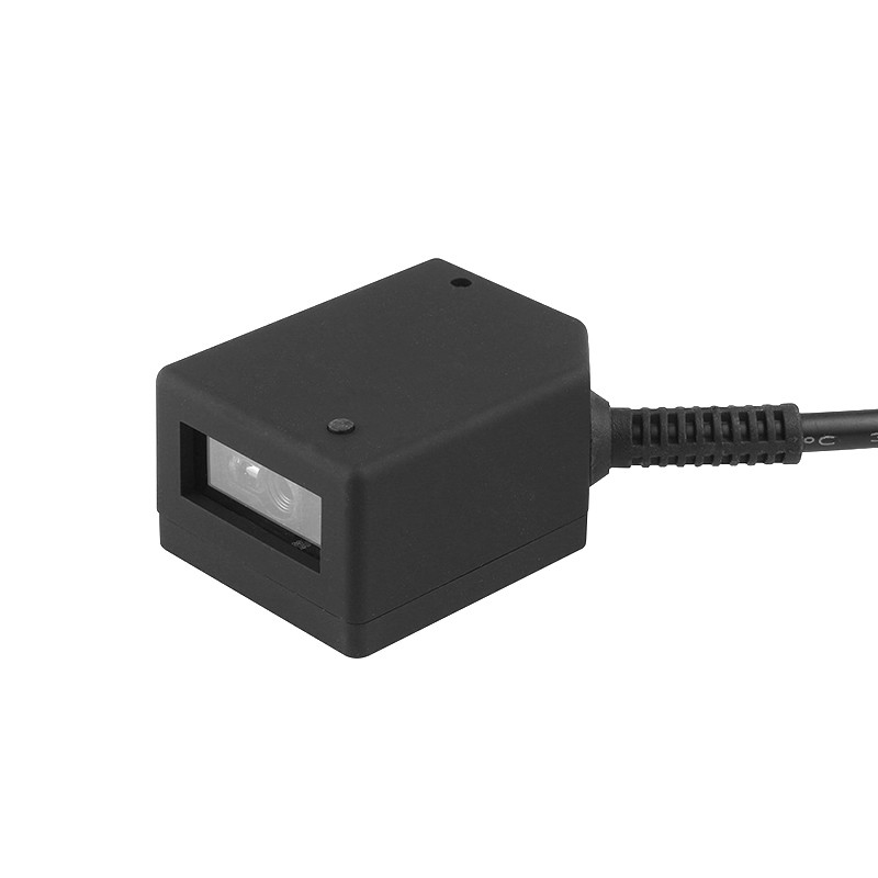 Escáner de código de barras industrial fijo 2D con interfaz USB/DB9