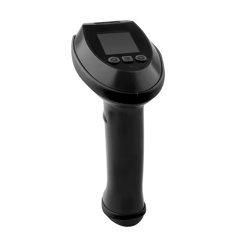2.4G Escáner de códigos de barras portátil inalámbrico con velocidad de escaneo de pantalla de 300 veces/s Resolución ≥4mil
