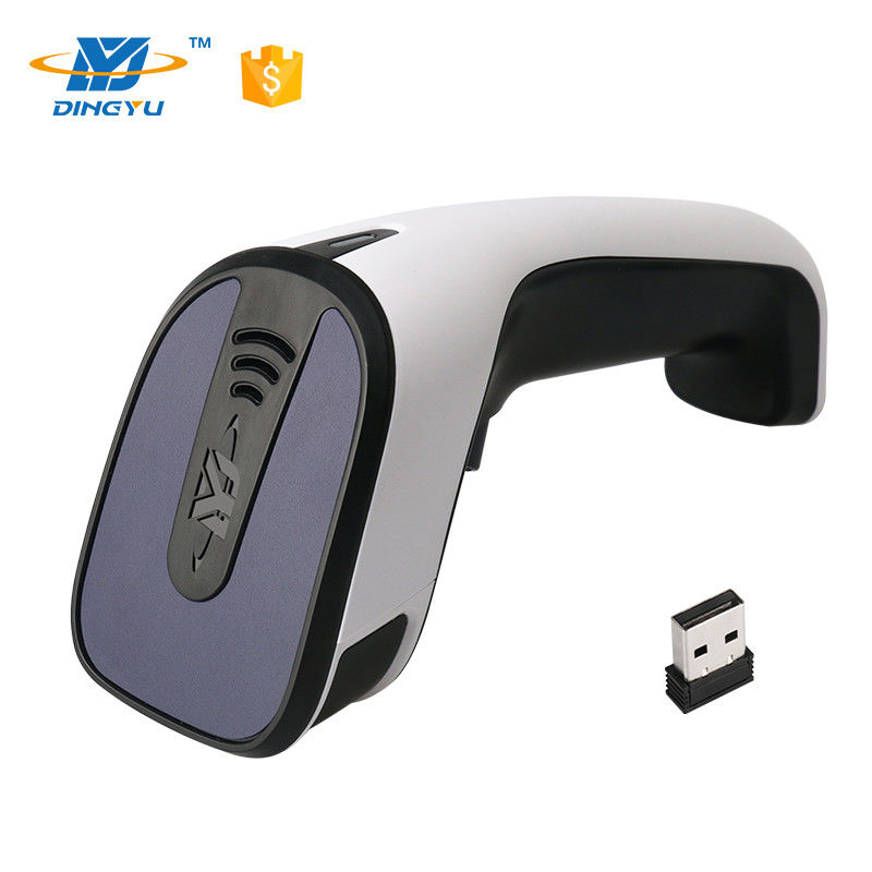 Escáner de códigos de barras portátil Bluetooth 2D velocidad de decodificación 25CM/S con cable USB 2.4G